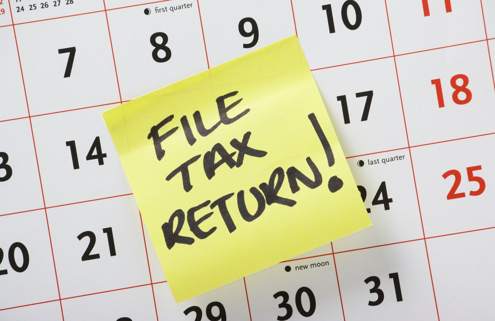 Tax Deadline 2016 PSC Accountants & Advisors